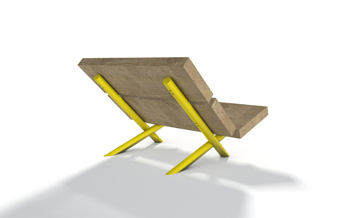 Outdoor lounge chair