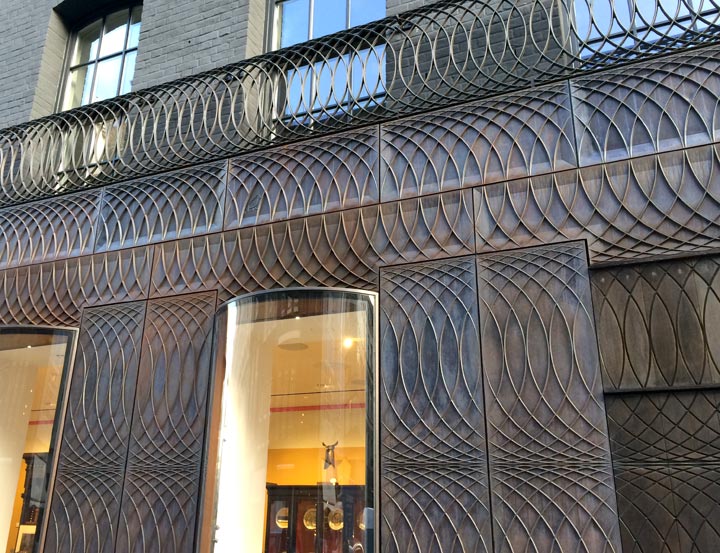 Paul Smith shop facade, Albemarle Street
