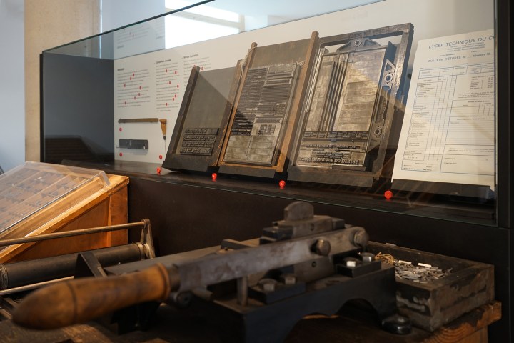 Kulturhuef Grevenmacher, print museum exhibition